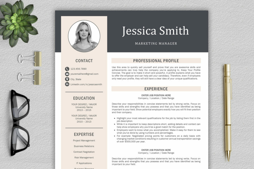 perfect resume contact