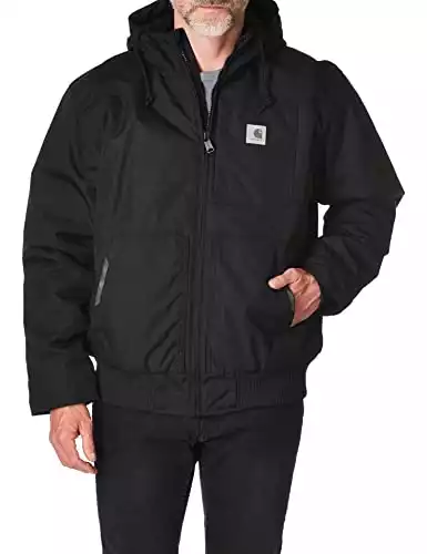 Carhartt Men's Yukon Extremes Loose Fit Insulated Active Jacket, Black, Small