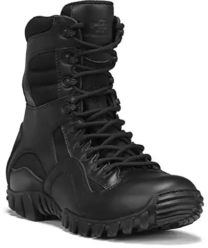 TACTICAL RESEARCH TR Men's Khyber TR960 Hot Weather Lightweight Tactical Boot, Black - 4.5 W