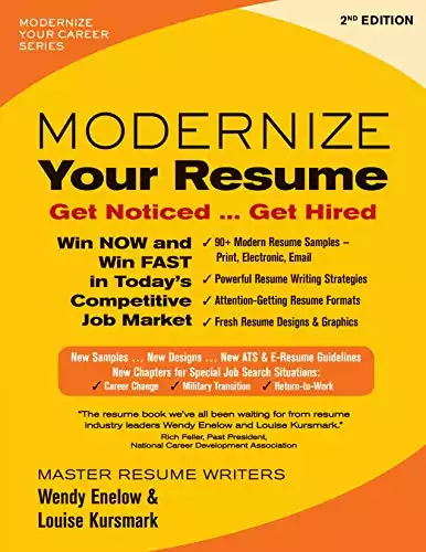 Modernize Your Resume: Get Noticedâ¦ Get Hired (Modernize Your Career)
