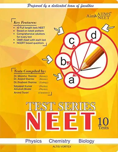 Test Series for NEET: Set of 10 NEET Tests in Booklet form