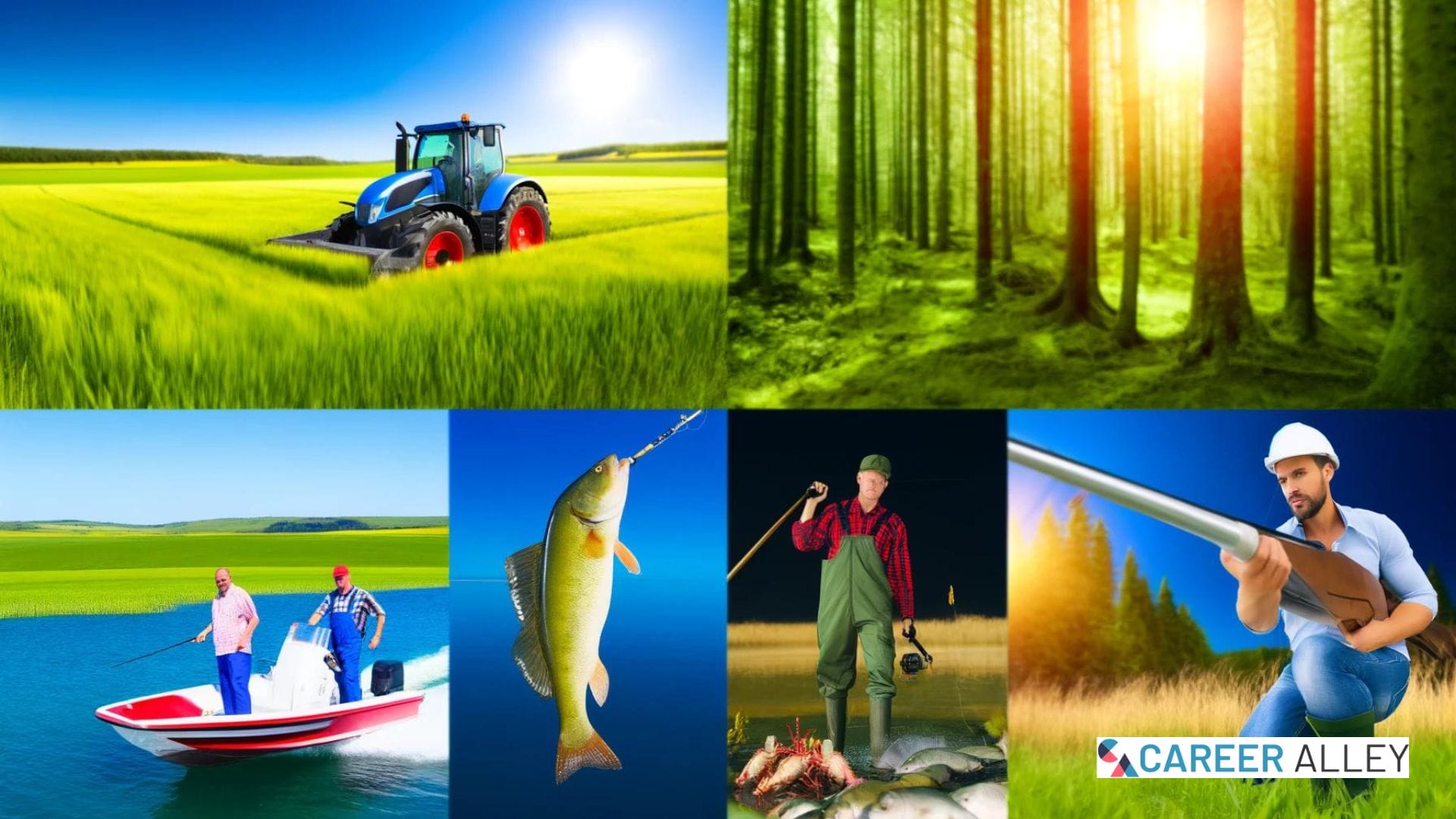 agriculture forestry fishing hunting