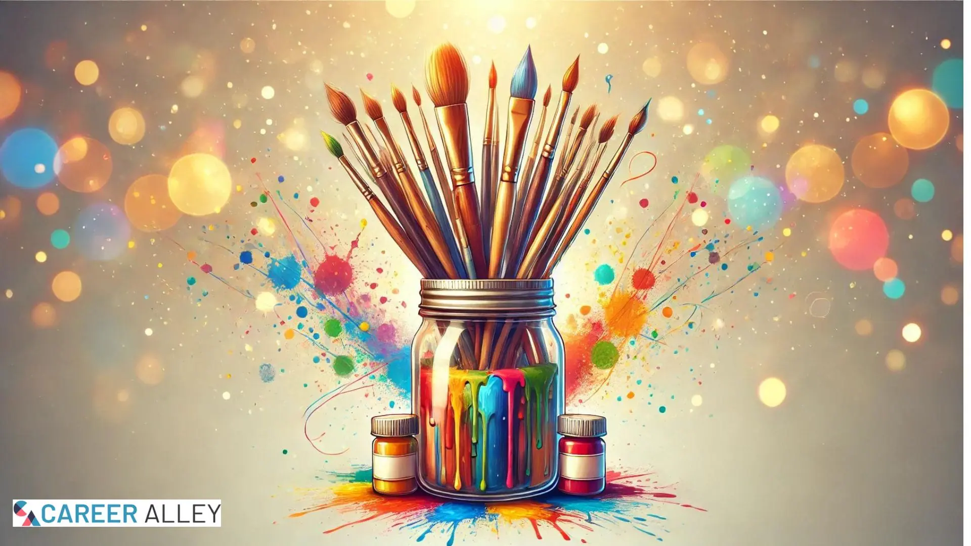 creative careers artist brush paint