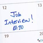 job interview calendar