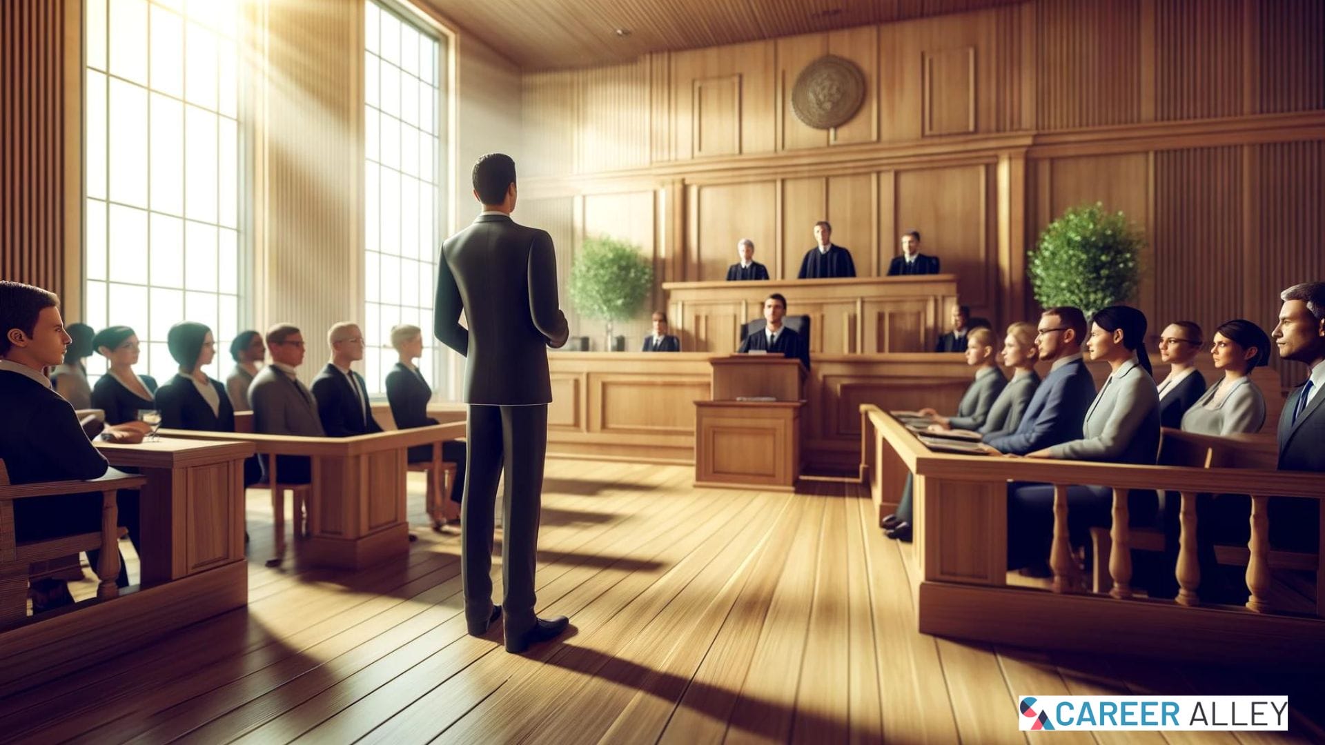 lawyer courtroom